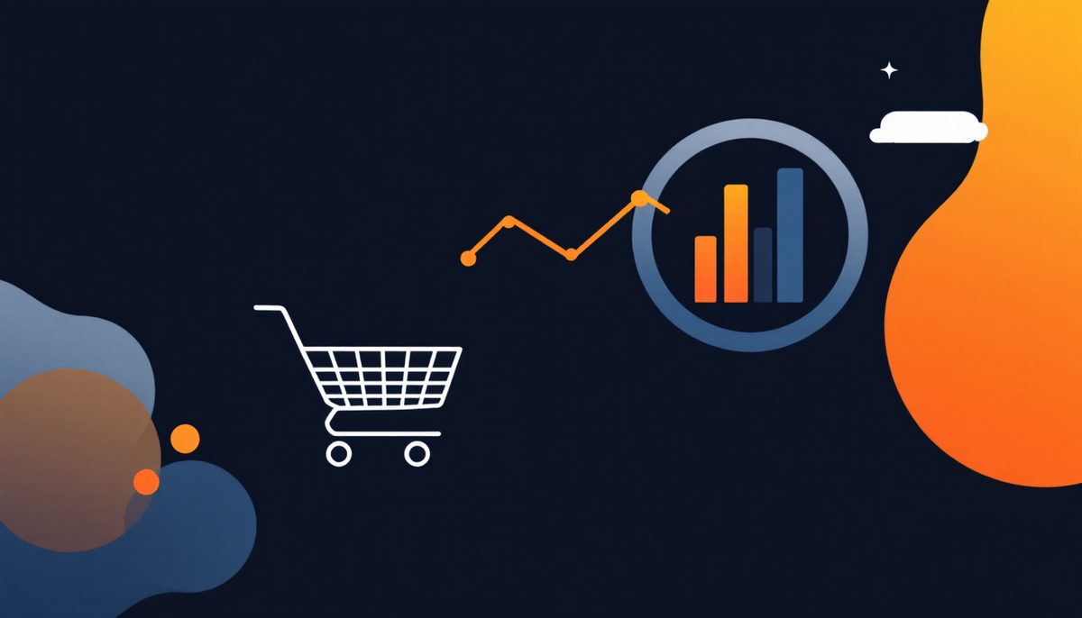 Ilustración editorial de Seonergy sobre SEO para tiendas online: guía completa de posicionamiento ecommerce