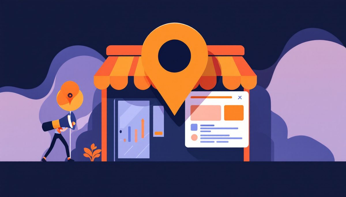 Ilustración editorial de Seonergy sobre cómo vender servicios locales con Google Ads