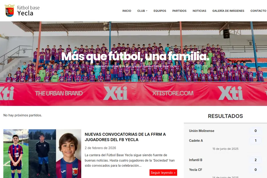 Fútbol Base Yecla